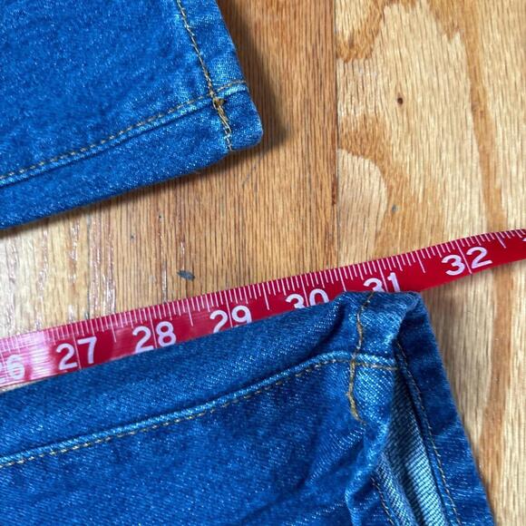 Tommy Hilfiger Blue Wash Wide 504 A - Picture 6 of 7